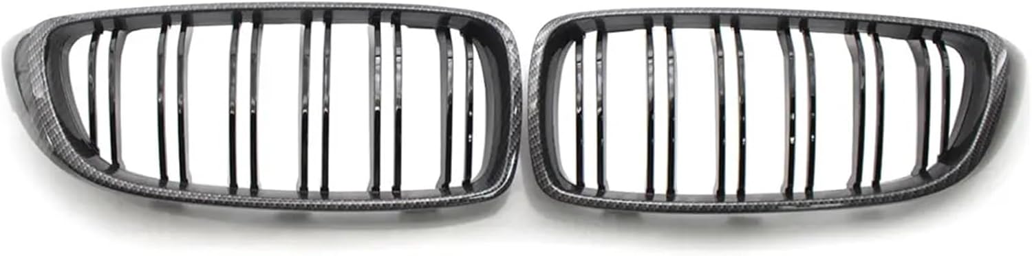 BRAND, CATEGORY, GRILLES, KYIUAOHUNFKLLINDJH, 1 Pair Front Hood Kidney Sport Grill Grille Compatible For BMW F32 F33 F36 M3 M4 F80 F82 F83 4-Series 2013 2014 2015 2016-2018 Car Front Kidney Grille(Carbon fibre)