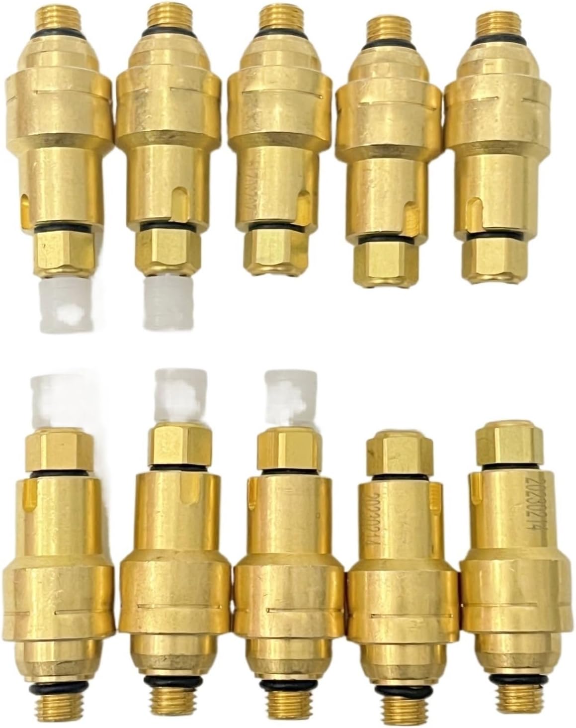 BRAND, CATEGORY, DUAL SHOCK KITS, LKHJGJGJ, 10pcs Air Valve Compatible For Audi A6 C6 Air Suspension Shock Absorber Pressure Air Valve Car Airmatic Spare Parts 4F0616039AA 4F0616040AA