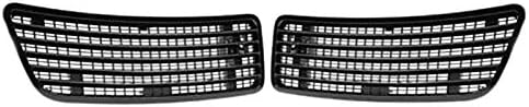 BRAND, CATEGORY, GRILLES, LUEJNBOGTY, 1Pair Left & Right Side Hood Upper Grill Vent for 2007-2013 S550 W221, black, 350463