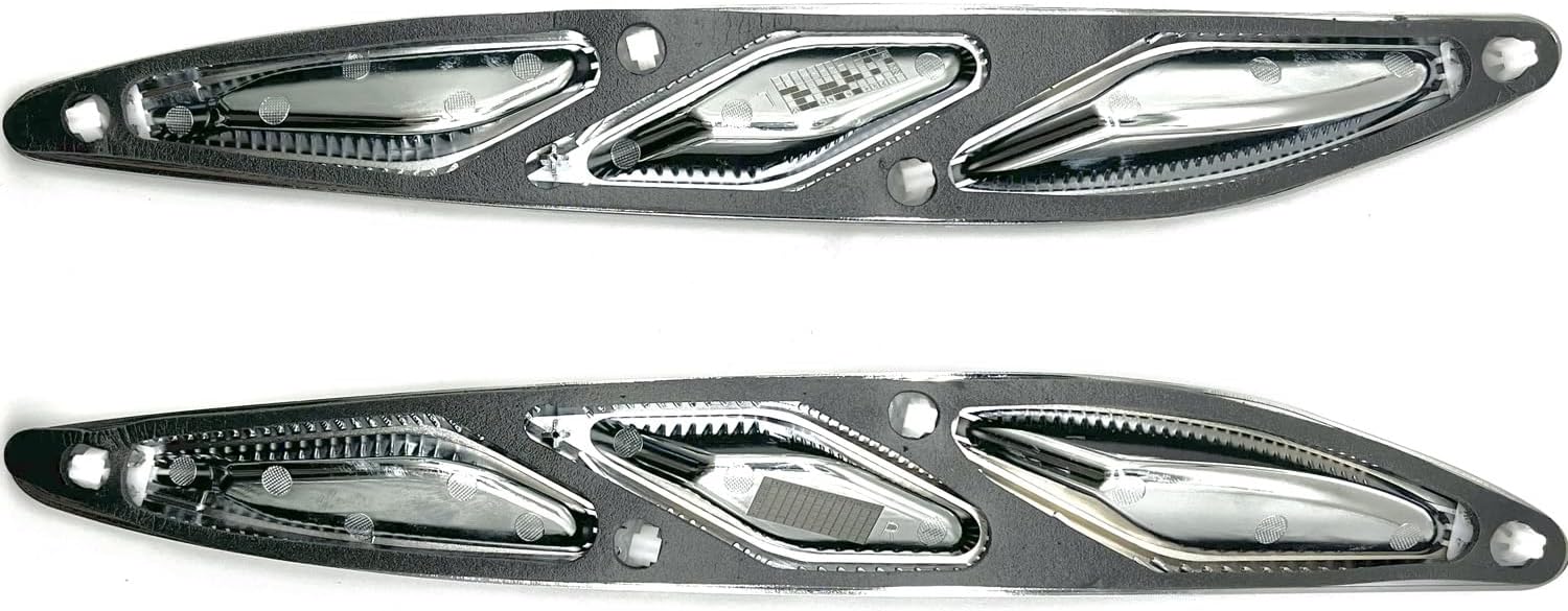 BRAND, CATEGORY, CSMATEYEAH, GRILLES, 20811309 2Pcs Front Hood Engine Vent Grille Molding Trim Compatible with Buick Verano 2012-2016, Left and Right