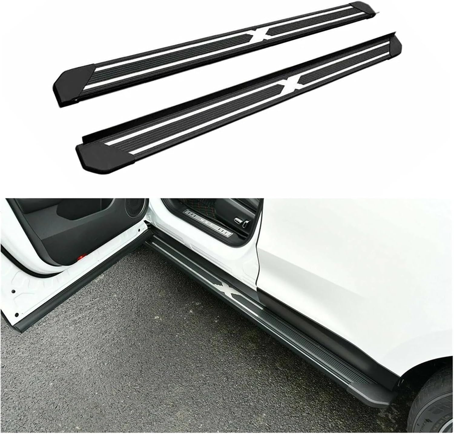 BODY, BRAND, CATEGORY, KITUT, 2Pcs Front Side Hood Vent Trims Fit Compatible with Jeep Compass 2017-2023