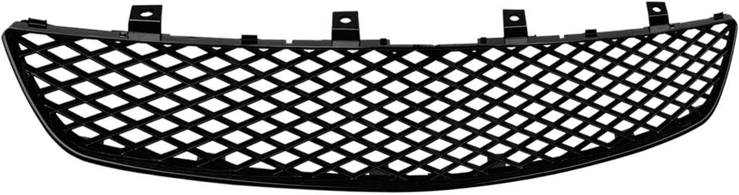 BRAND, CATEGORY, GRILLES, STEHLEN, 642167819769 Compatible With 2002-2005 Honda Civic Si EP3 2 Door Hatchback T-R Mesh Front Hood Bumper Grille - Glossy Black