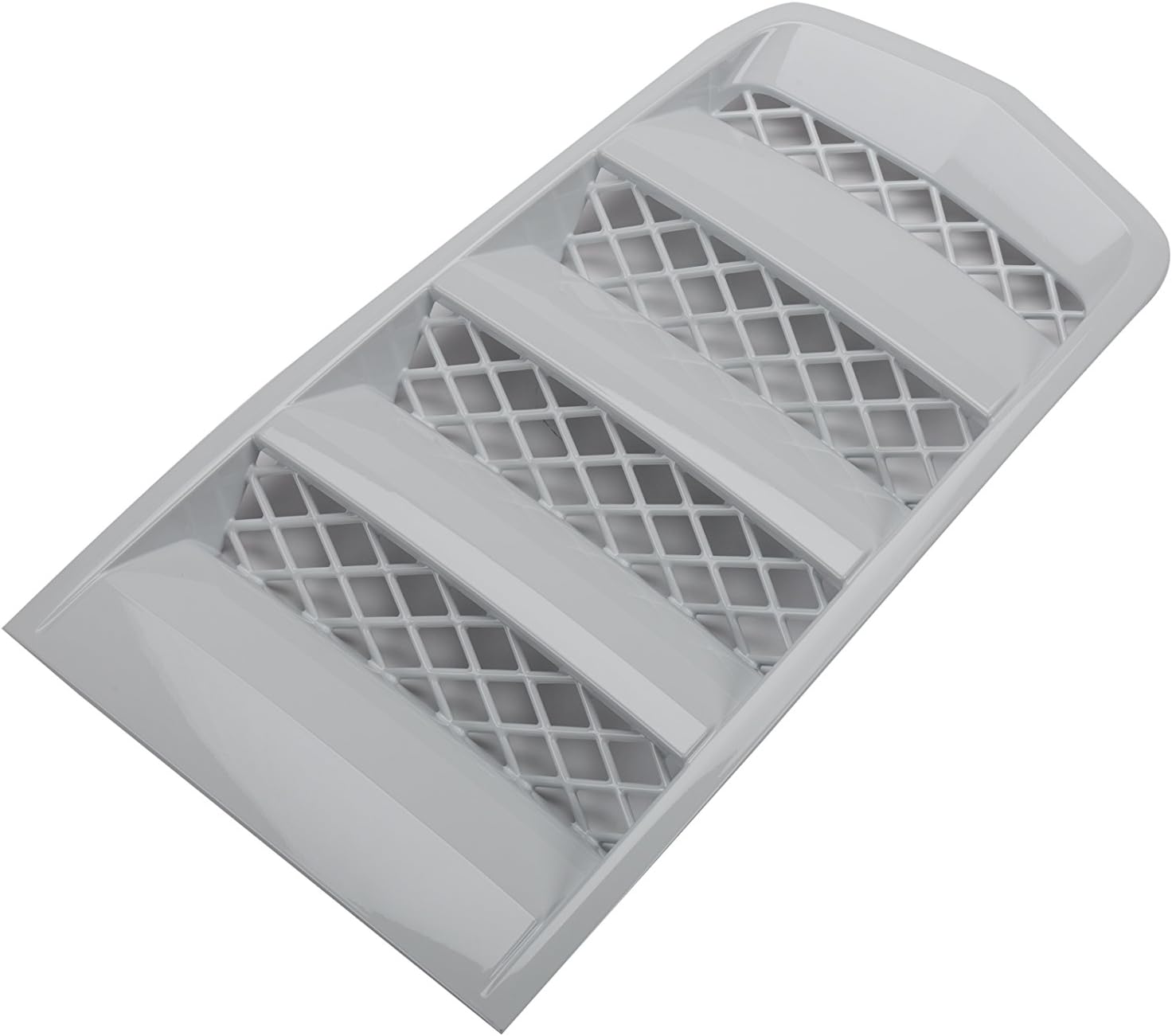 ACDELCO, BRAND, CATEGORY, HOOD SCOOPS, ACDelco 23176240 Silver Hood Vent, 1 Pack