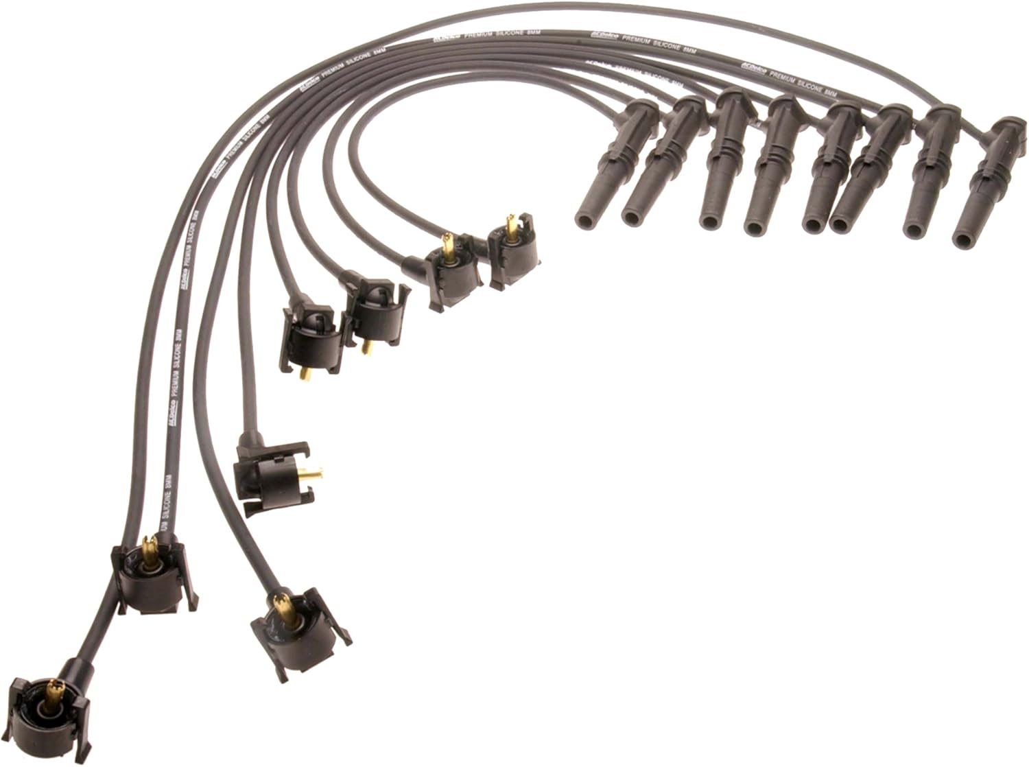 ACDELCO, BRAND, CATEGORY, WIRE SETS, ACDelco Professional 16-828D (12487299) Spark Plug Wire Set