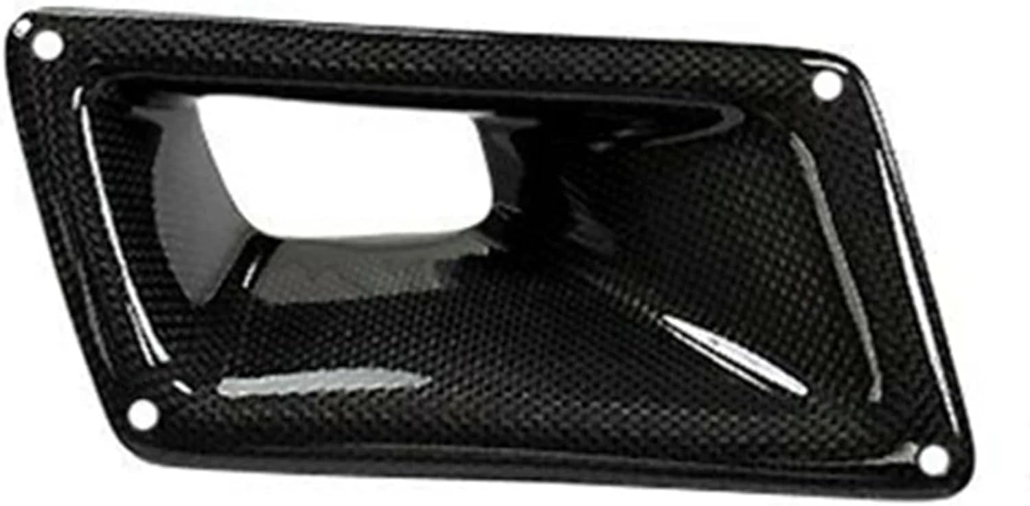 BRAND, BUMPERS, CATEGORY, SYLALE, Auto body accessories Carbon Fiber Front Engine Air Vent Bumper Bonnet Scoop Cover Trim Upper Outlet Duct Hood Frame For nissans 350Z 2003-2009 (Color : 2 x Left-Right)