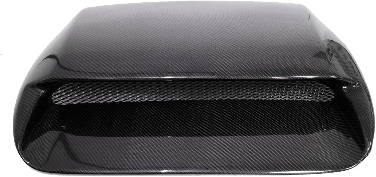 BRAND, CARLAB, CATEGORY, HOOD SCOOPS, CARLAB Carbon Fiber Enlargen Over Sized Hood Bnonet Scoop For 2015-2021 WRX STI