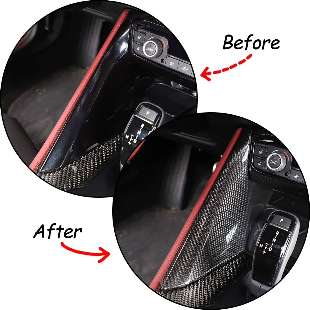 BRAND, CATEGORY, CHEAYAR, HOOD VENTS, CHEAYAR Plastic Gear Trim Fit for Toyota Supra GR A90 A91 MK5 2019-2022, Intake Scoop Turbo Bonnet Vent Hood Air Vent Trim Cover is Made of Carbon Fiber Material, 1PCS