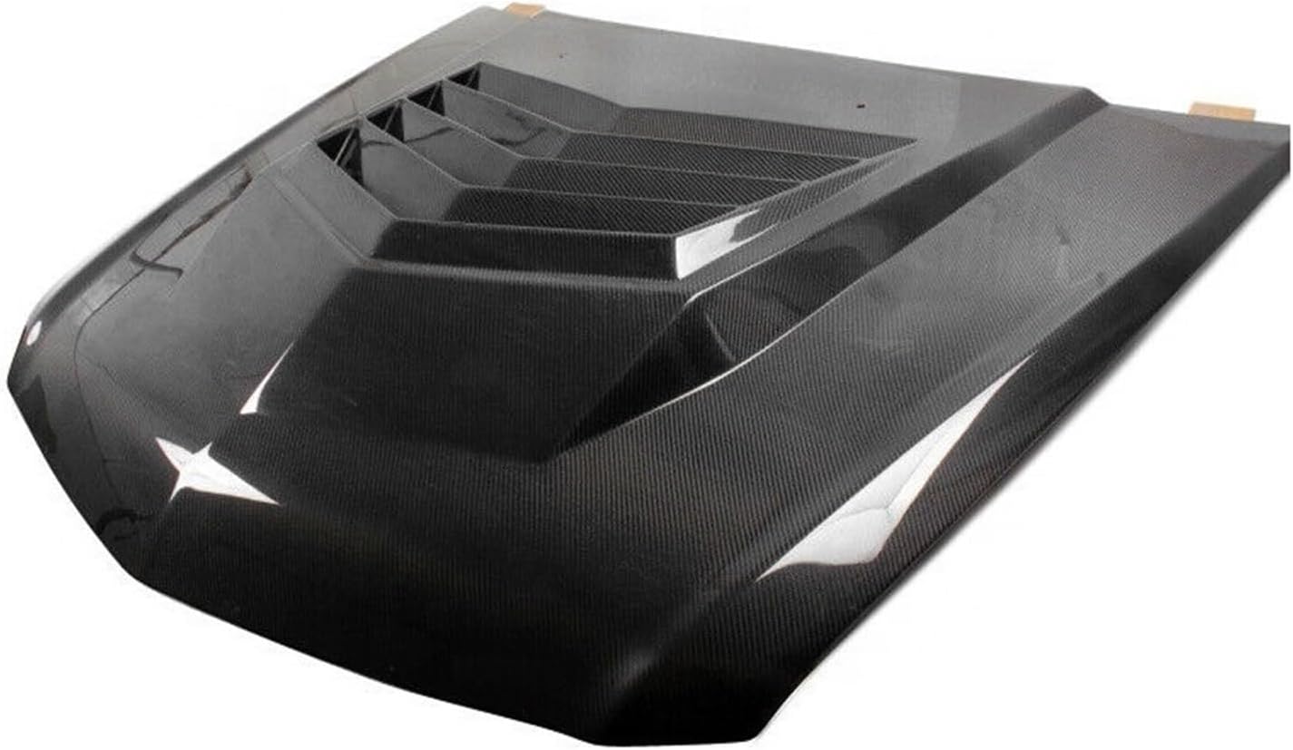 BRAND, CATEGORY, HOODS, QKGHMKL, Carbon Fiber Car Front Hood Lid Bonnet Compatible for Cadillac CTS-V Coupe