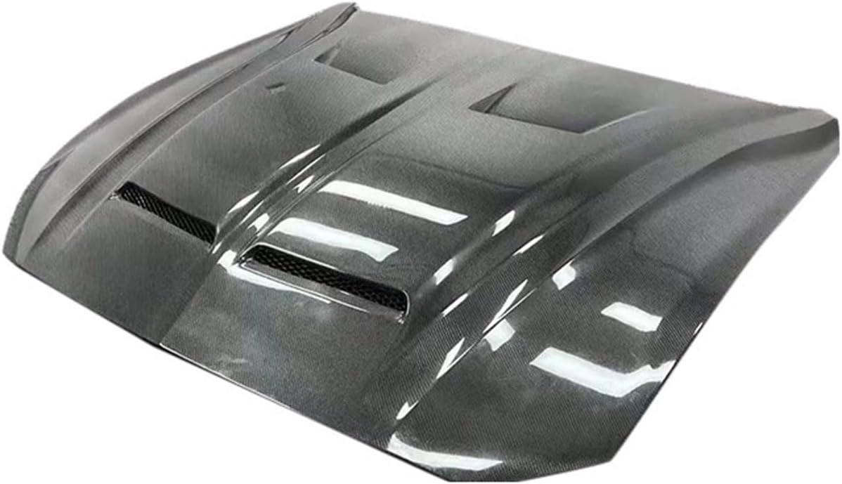 BRAND, CATEGORY, HOODS, QKGHMKL, Carbon Fiber Compatible for Mustang Hood Suitable,Engine Hood, Engine Cover Between 2015-2017