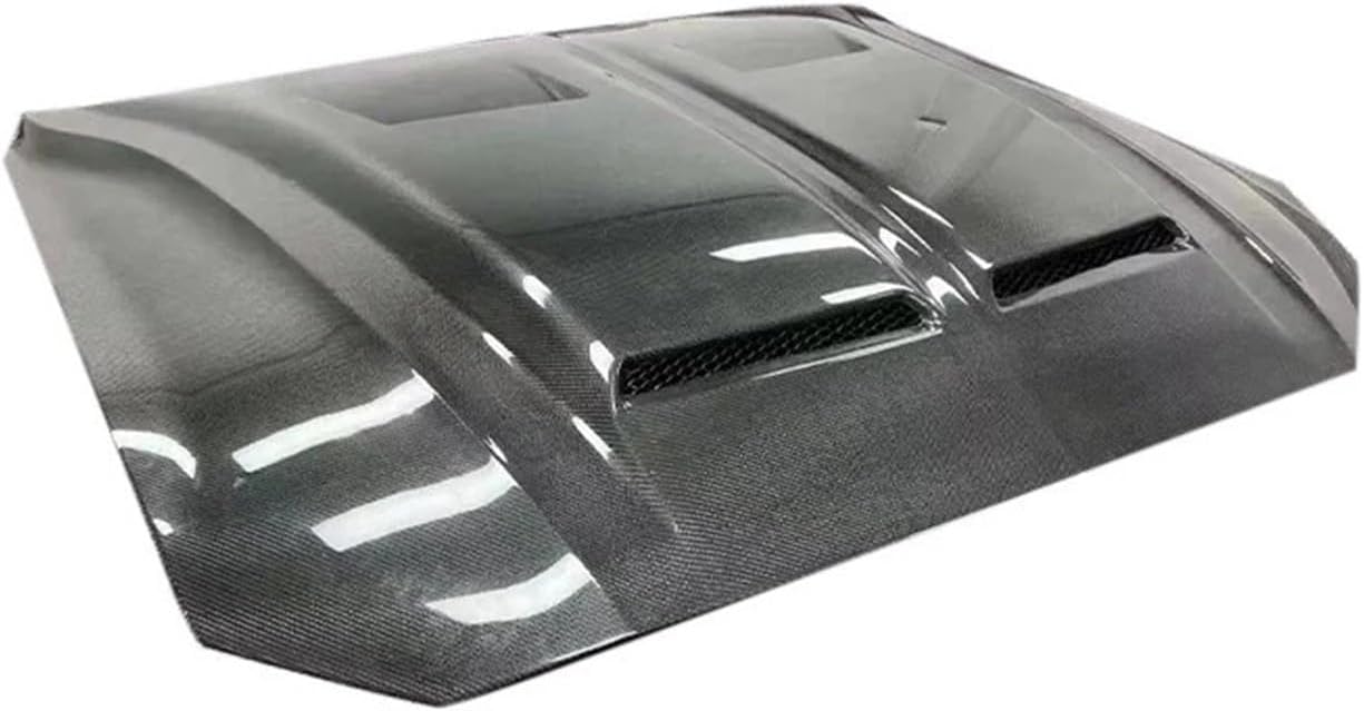 BRAND, CATEGORY, HOODS, QKGHMKL, Carbon Fiber Compatible for Mustang Hood Suitable,Engine Hood, Engine Cover Between 2015-2017