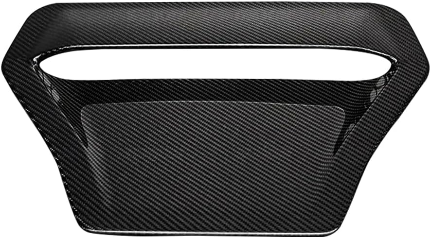 BRAND, CATEGORY, GRILLES, JSWAN, Carbon Fiber Hood Scoop Fit For 10th Gen Civic Type R FK8 TypeR Hood Air Intake Grille Cover Hood Vent Bonnet Intake Grille Air Flow Cover Racing Front Sports Grill