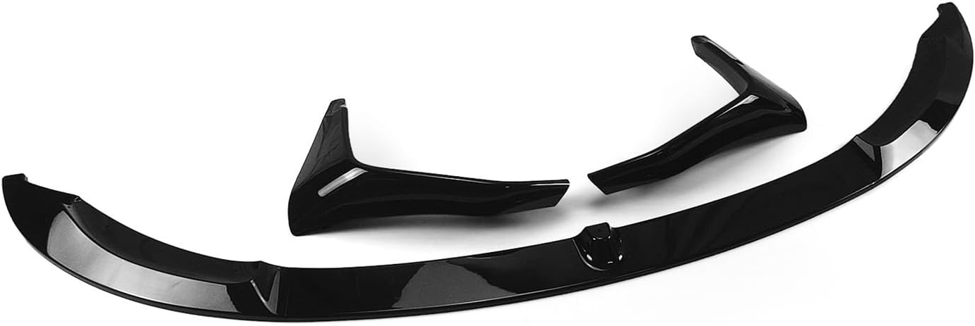 BODY KITS, BRAND, CATEGORY, HBANGGUO, Compatible for BMW F80 M3 F83 F82 M4 2015-2020 Gloss Black Front Bumper Spoiler Lip Blade+Lower Side Air Vent Hood Cover Splitter Body Kit(Color:Carbon Fiber)