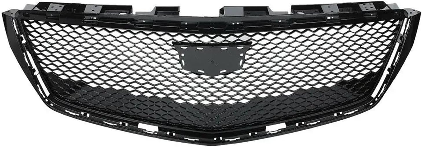 BRAND, CATEGORY, GRILLES, HUANGCHUQ, Front Grille Racing Grill Car Replacement Upper Bumper Hood Vent Mesh Grid Compatible for Cadillac XTS 2018-2020