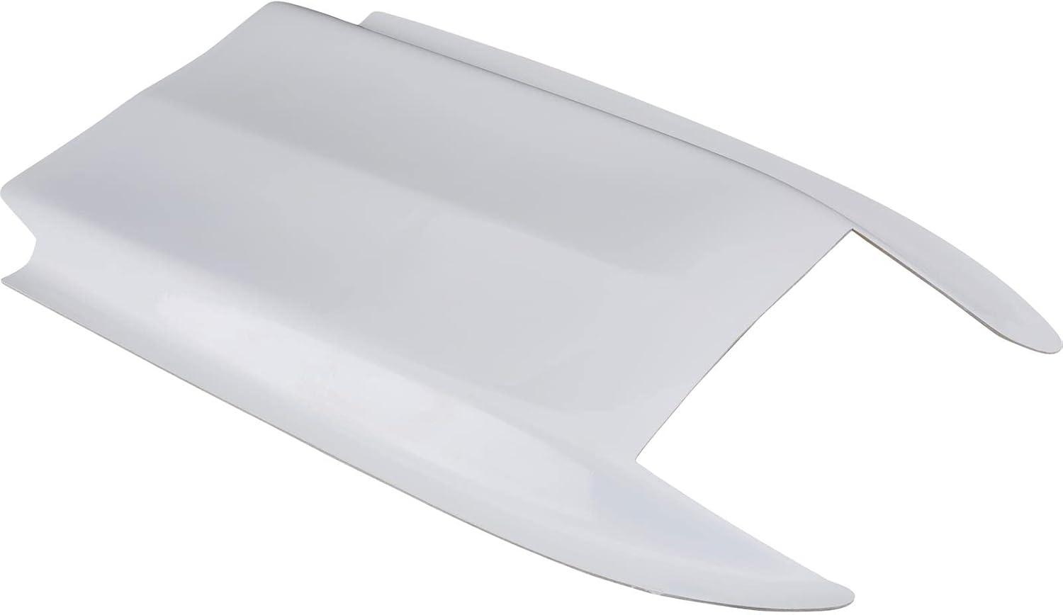 BRAND, CATEGORY, HOOD SCOOPS, SPEEDWAY MOTORS, Corvette-Style Stingray Fiberglass Hood Scoop for Universal Fit: 37 x 22 x 3 inches, Glossy Gelcoat Finish, Suitable for Street & Race, Front-to-Back Length 36", Max Inside Width 18" Ready for Paint