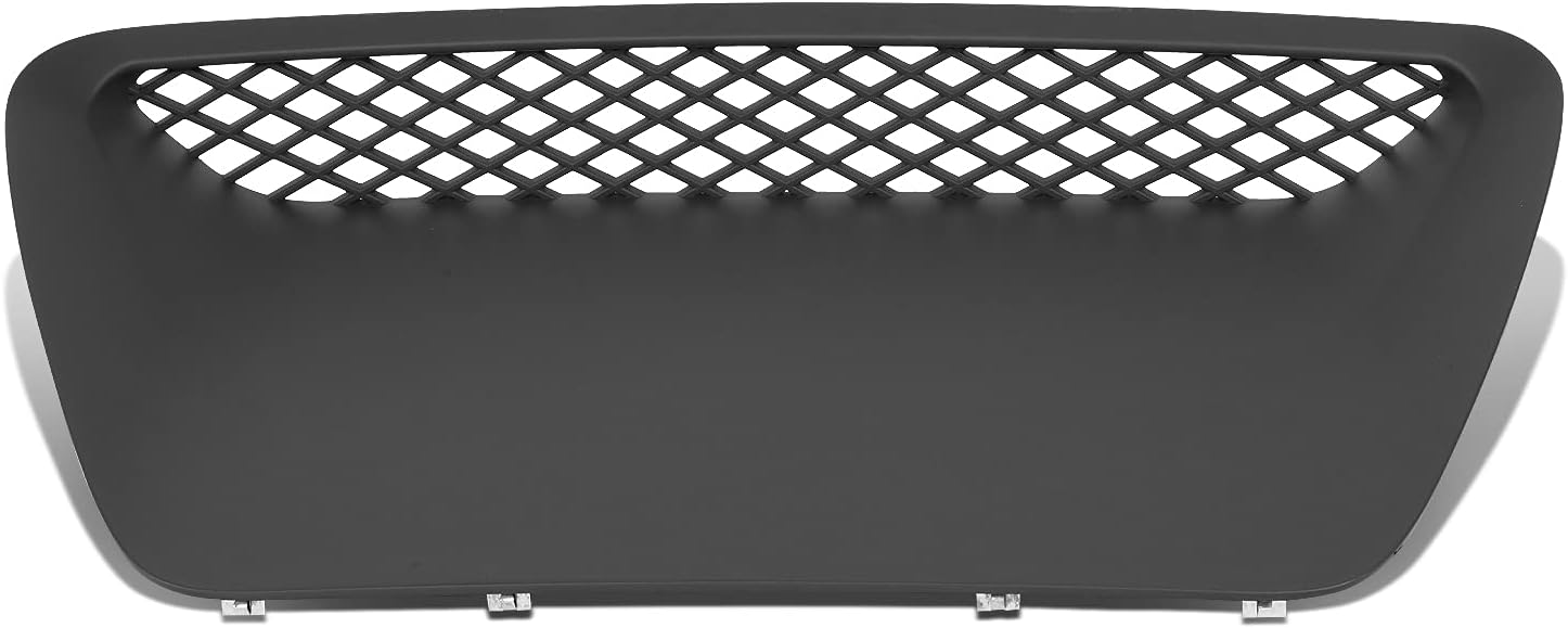 BRAND, CATEGORY, DNA MOTORING, GRILLES, DNA Motoring ZTL-Y-0185 Hood Vent Diamond Mesh Grill ABS Plastic Compatible with 04-05 Dodge Ram SRT-10 Black