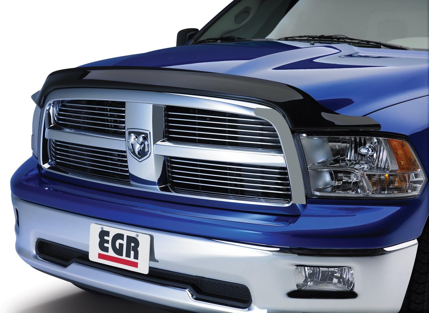 BODY, BRAND, CATEGORY, EGR, EGR 393811 Aerowrap Hood Guard, Dark Smoke Finish, Compatible with Select 11-16 Ford F-250 and F-350 Super Duty Models