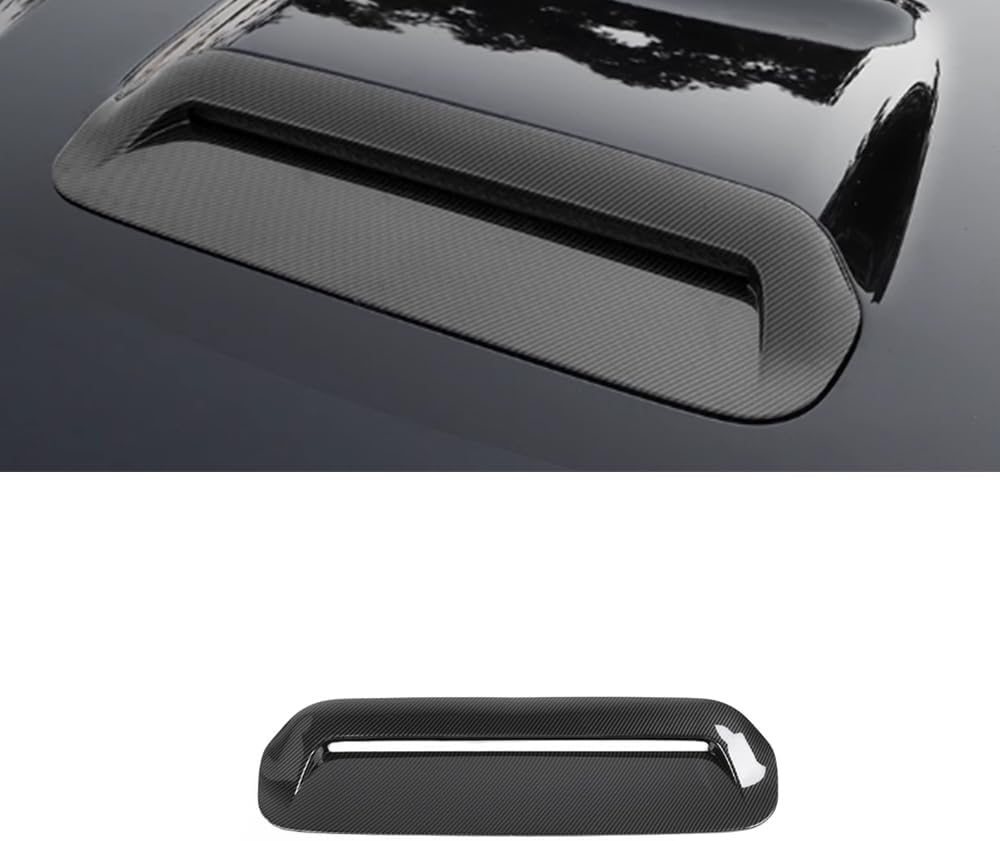 BRAND, CATEGORY, ERIDANUS, HOODS, ERIDANUS Auto Accessories Fit for Toyota 4runner 2010-2023 Front Hood Scoop Vent Cover Bonnet Trim (Carbon Fiber Style) ABS 1 PCS