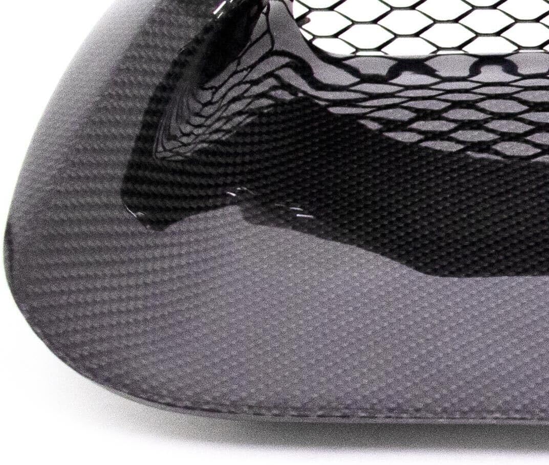 BRAND, CATEGORY, GAZOZ PERFORMANCE, HOOD SCOOPS, Exterior Accessories - Carbon Fiber Hood Bonnet Scoop Aero W/Fins Compatible With 2015-2021 SUBARU WRX STI VA - Replacement