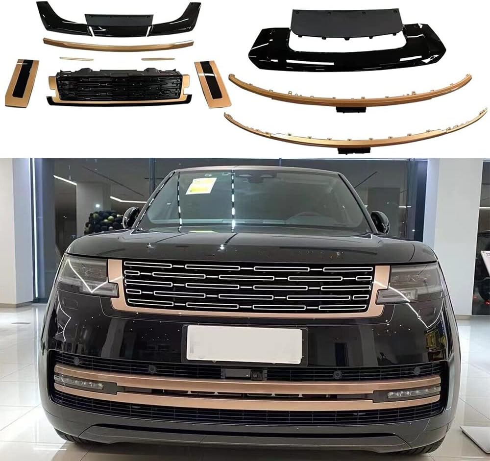 BRAND, CATEGORY, GRILLES, ZYCARE, Fits for Range Rover 2023 2024 Body Side Front Rear Vent Hood Grille Mesh Trim