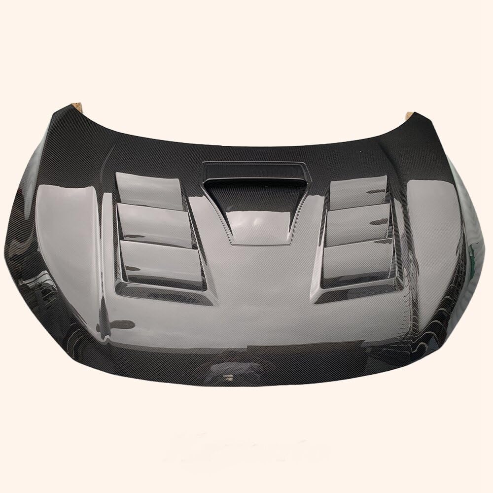 BRAND, CATEGORY, HOODS, KAZENTO, For Honda CIVIC 10th FC Sedan 16-20 EVO Style Cooling Vented Hood Carbon Fiber