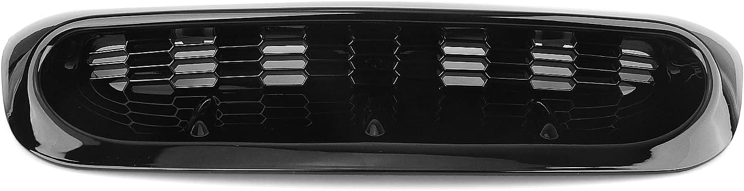 BRAND, CATEGORY, HOOD SCOOPS, KUBYMOTO, Front Air Hood Bonnet Scoop Vent For Mini Cooper S R56 2007-14 2008 Gloss Black