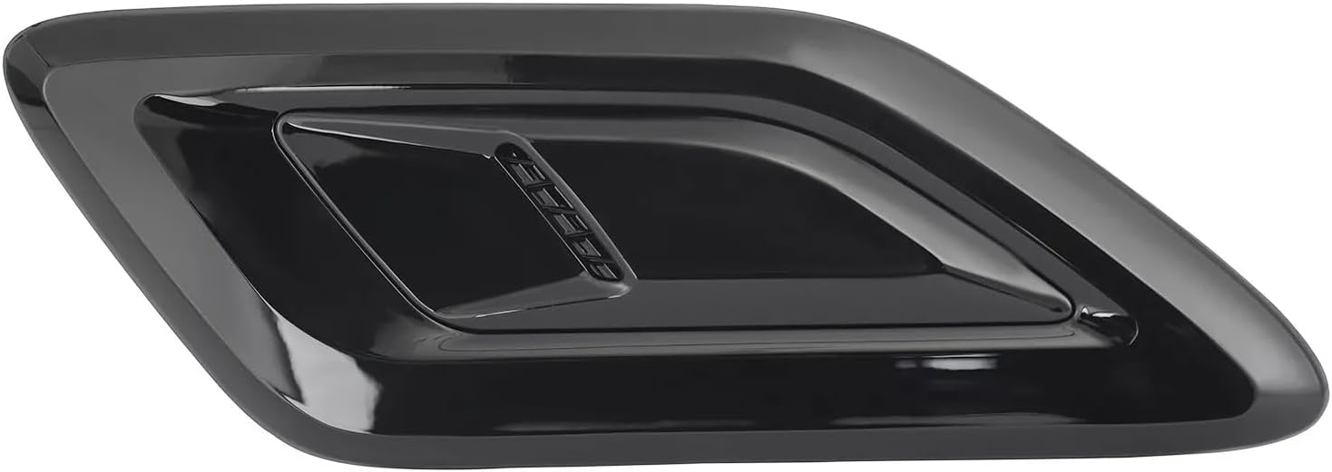 BRAND, CATEGORY, HOODS, POWECHOX, Front Air Hood Vent Trims Compatible with Land Rover Range Rover Sport 2018 2019 2020 2021 2022 Models, Gloss Black