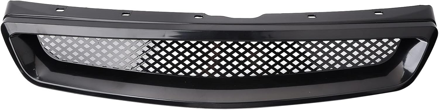 BRAND, CATEGORY, GRILLES, LEAPITURE, Front Hood Bumper Grille Front Mesh Vents Car Parts Grille Air Intake Mesh Abs Black Grille Tool for 1999-2000