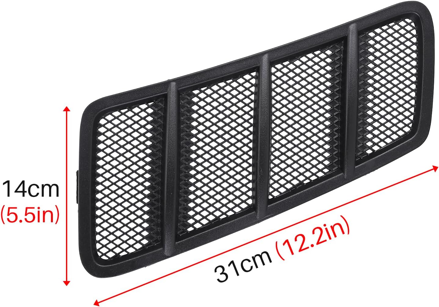 BRAND, CATEGORY, GRILLES, MOTOMINT, Front Left & Right Hood Air Vent Grille Cover 1668800105 1668800205 Compatible for Mercedes-Benz W166 GL350 GL450 GL63 AMG ML350 ML550 ML63 AMG 2012 2013 2014 2015