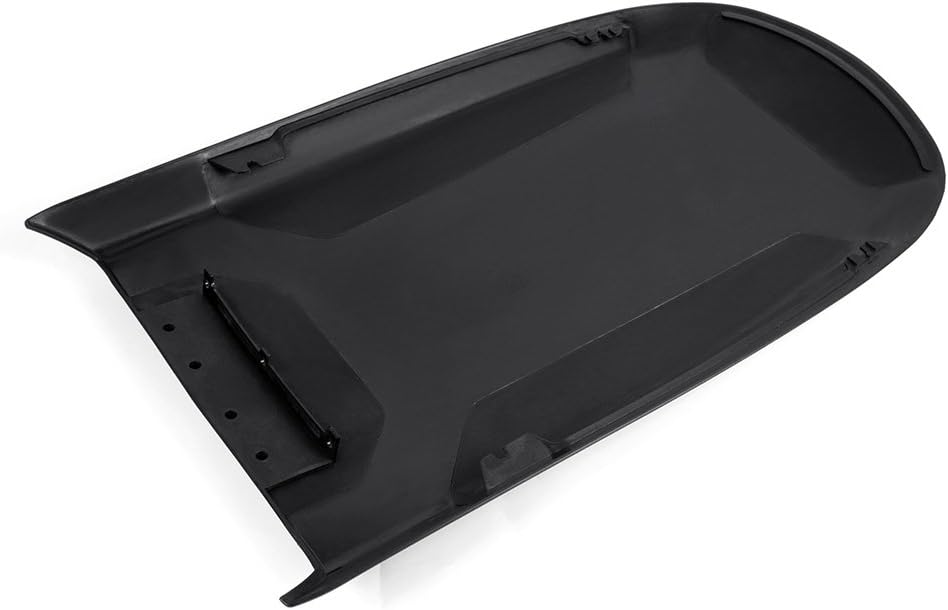 BRAND, CATEGORY, GPLUS, HOOD SCOOPS, Front Racing Style Air Vent Hood Scoop Compatible For Ford Mustang GT V8 2005-2009 Black