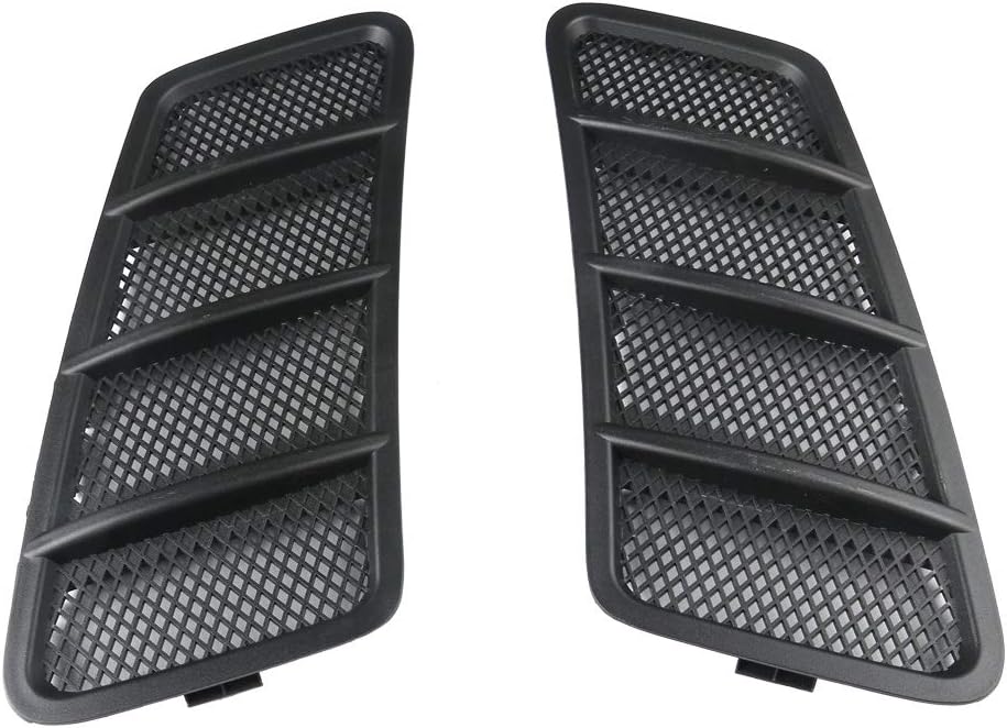 BRAND, CATEGORY, CNUPSM, GRILLES, Hood Vent Air Grille 1 Pair Left and Right Side Compatible With Mercedes Benz W166 GL ML-Class 12-15 1668800105 1668800205