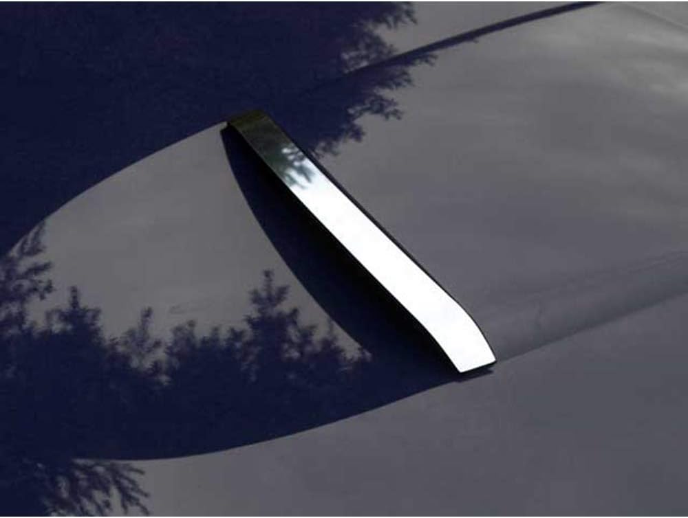 BRAND, CATEGORY, HOOD SCOOPS, QAA, Is Compatible with 2002-2004 Ford Thunderbird 1 Piece Stainless Hood Accent Trim, Scoop HT43670