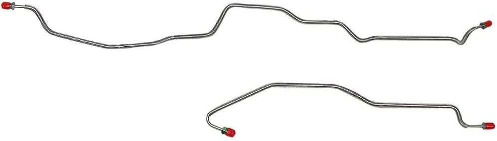 BRAKE LINES, BRAND, CATEGORY, JEGS, JEGS 13276 Rear Axle Brake Line Set 1995-1997 Chevy Camaro Pontiac Trans Am with