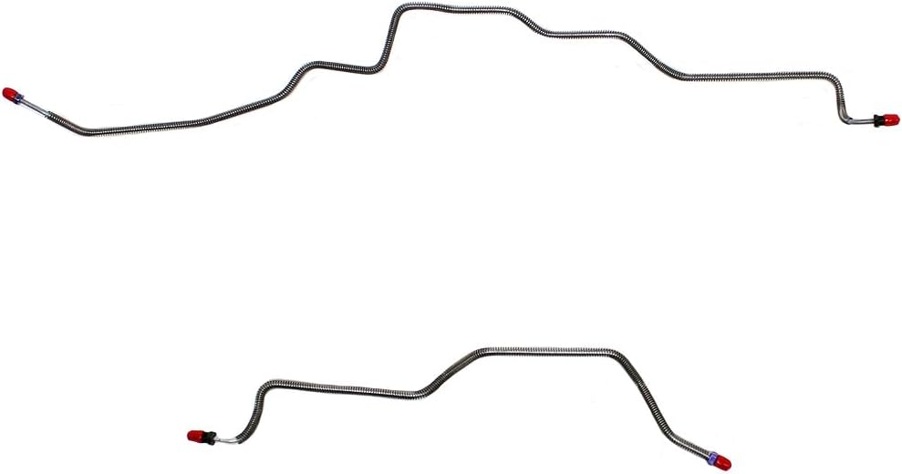 BRAND, CATEGORY, HYDRAULIC PARTS, JEGS, JEGS 13278 Rear Axle Brake Line Set 1998-2002 Chevy Camaro Pontiac Firebird/Tran