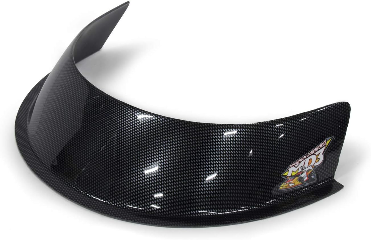 BRAND, BRYKE RACING, CATEGORY, HOOD SCOOPS, MD3 Composite Hood Scoop Air Deflector 3" Carbon Fiber Look