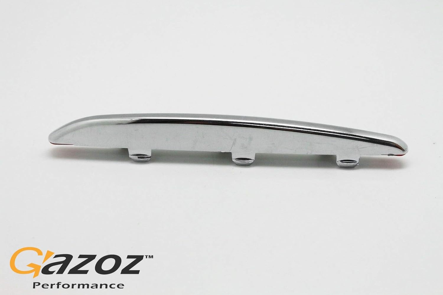 BRAND, CATEGORY, GAZOZ PERFORMANCE, GRILLES, Mercedes Benz SLK Accessories, Chrome Molding Fins, Bonnet Grille Hood Vent Cover Trims Compatible with 2004-2011 Mercedes Benz R171 SLK - Chrome Nickel Stripe