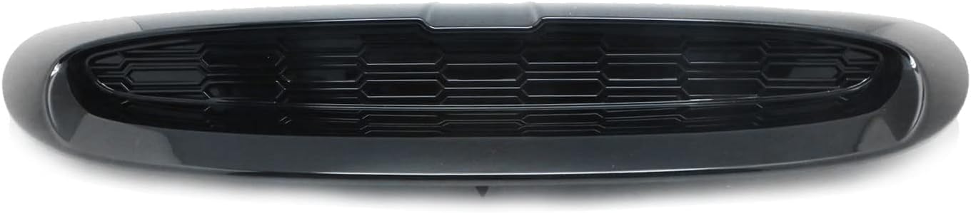 BRAND, CATEGORY, GAZOZ PERFORMANCE, HOOD SCOOPS, Mini Cooper Glossy Black Bonnet Scoop - Car Hood Scoop Vent Cover - Car Decorative Air Flow Intake Vent Scoop For Mini Cooper S F55 F56 F57 2014