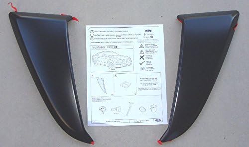 BRAND, CATEGORY, FORD, HOOD SCOOPS, Oem Factory Stock Genuine Side Body Scoops Vents Lh & Rh Driver Passenger Set Pair Unpainted made for Mustang 2010-2014