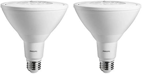 BRAND, CATEGORY, LED BULBS, PHILIPS, Philips LED Non-Dimmable PAR38 25-Degree Spot Light Bulb: 950-Lumen, 3000-Kelvin, 11-Watt (90-Watt Equivalent), E26 Base, Bright White, 2-Pack