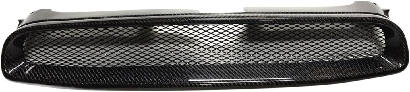 BEYKON, BRAND, CATEGORY, GRILLES, Racing Grills Compatible With Subaru Impreza 8th 2004-2005 4-Door Carbon Fiber Front Grille Car Upper Bumper Hood Vent Mesh Body Kit Grid