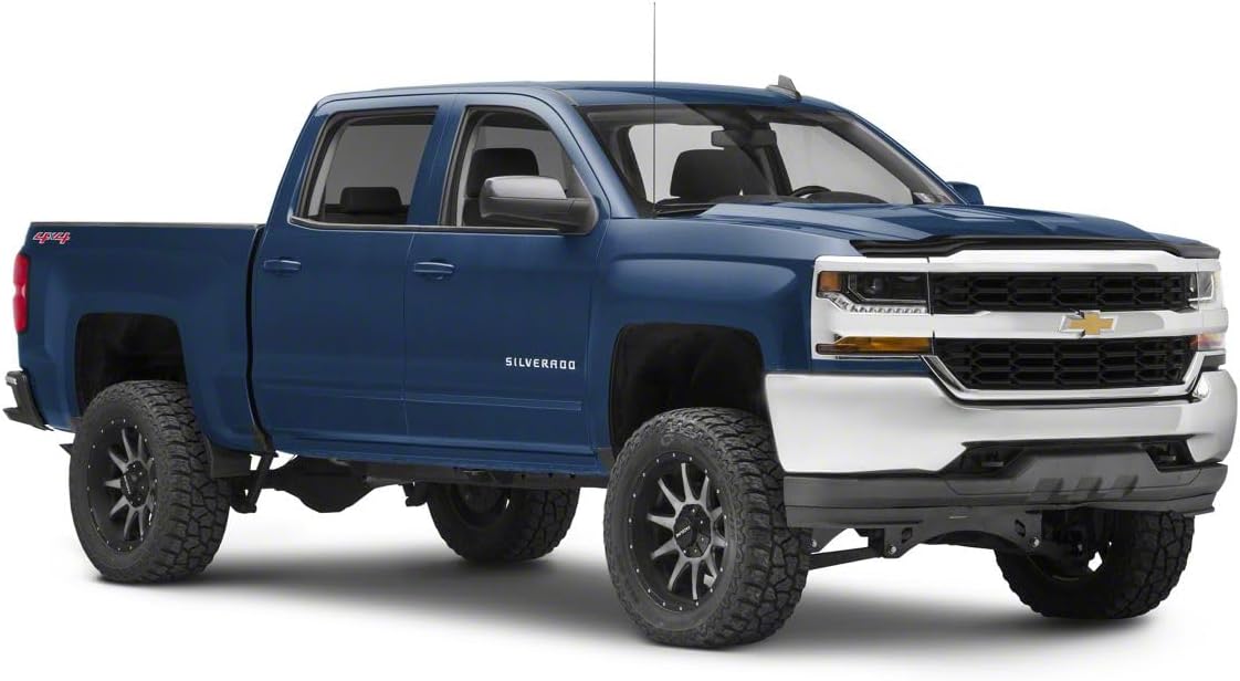 BODY, BRAND, CATEGORY, SPEEDFORM, RedRock Bug Hood Deflector; Smoked (16-18 Silverado 1500)