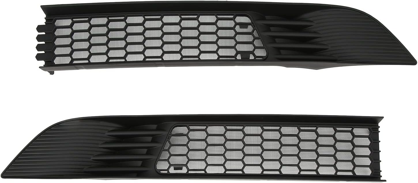 BRAND, CATEGORY, GENERIC, GRILLES, 2PCS Bright Black Car Front Grill Mesh Front Grill Mesh Front Grille Grid, High Strength Car Front Bumper Vent Grille Replacement Front Hood Bumper Grille ForModel Y 20202023