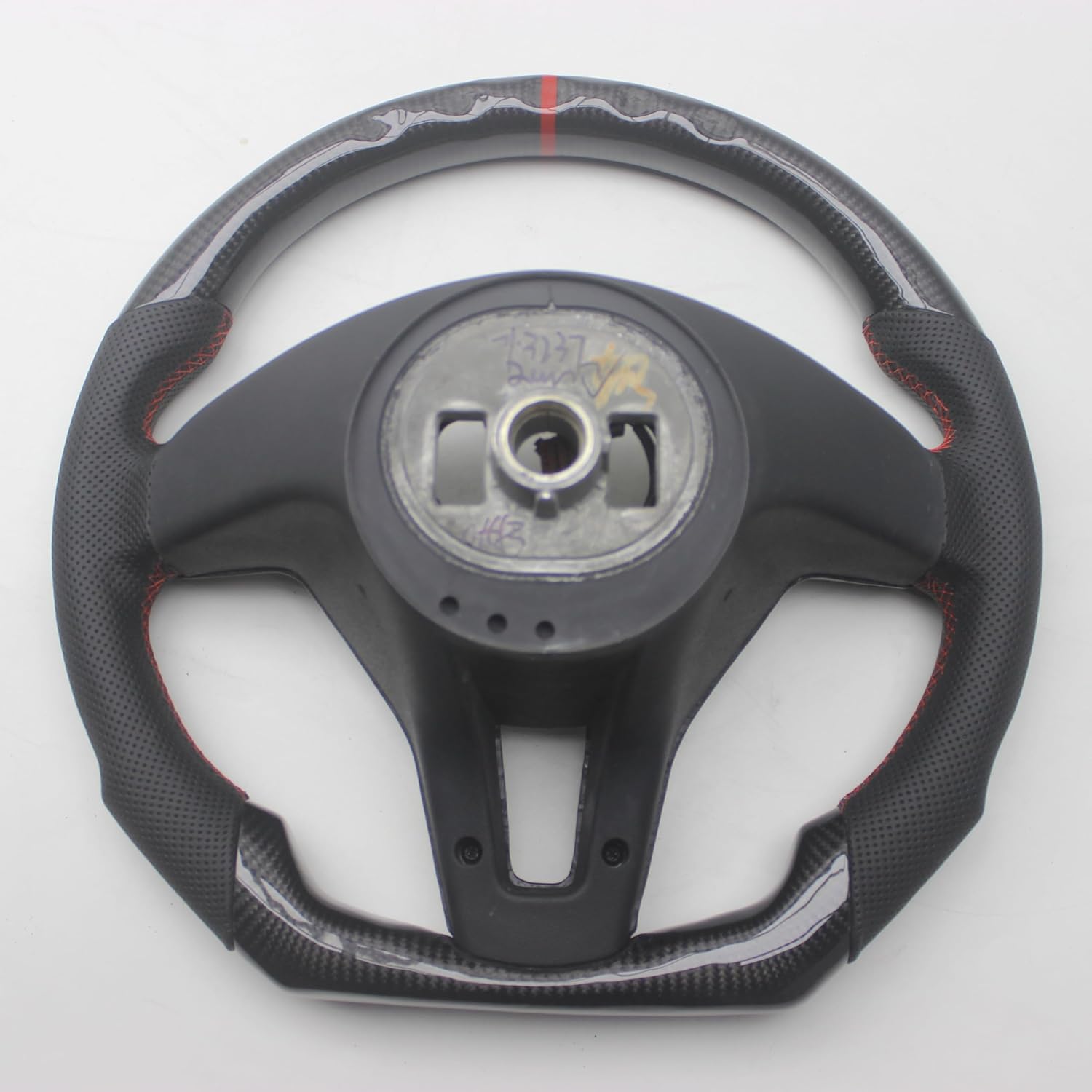 BRAND, CATEGORY, OLIKE, OTHER, After-sales Replacement Real Carbon Fiber Leather Steering Wheel