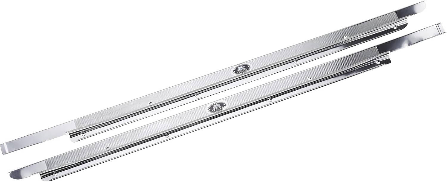 BRAND, CATEGORY, DOOR ENTRY GUARD, SPEEDWAY MOTORS, Reproduction Door Sill Plates for 1962-67 Nova 2-Door Coupe, Pair