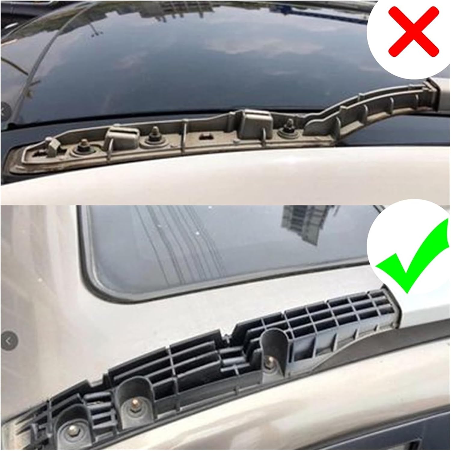 BRAND, CARGO RACKS, CATEGORY, NXDJJEIK, Roof Rack Cover Half-view Sunroof Fit for Hyundai IX35 2011-2015 Front Rear Left Right Roof Luggage Bar Rail End Shell Roof Rack Cover