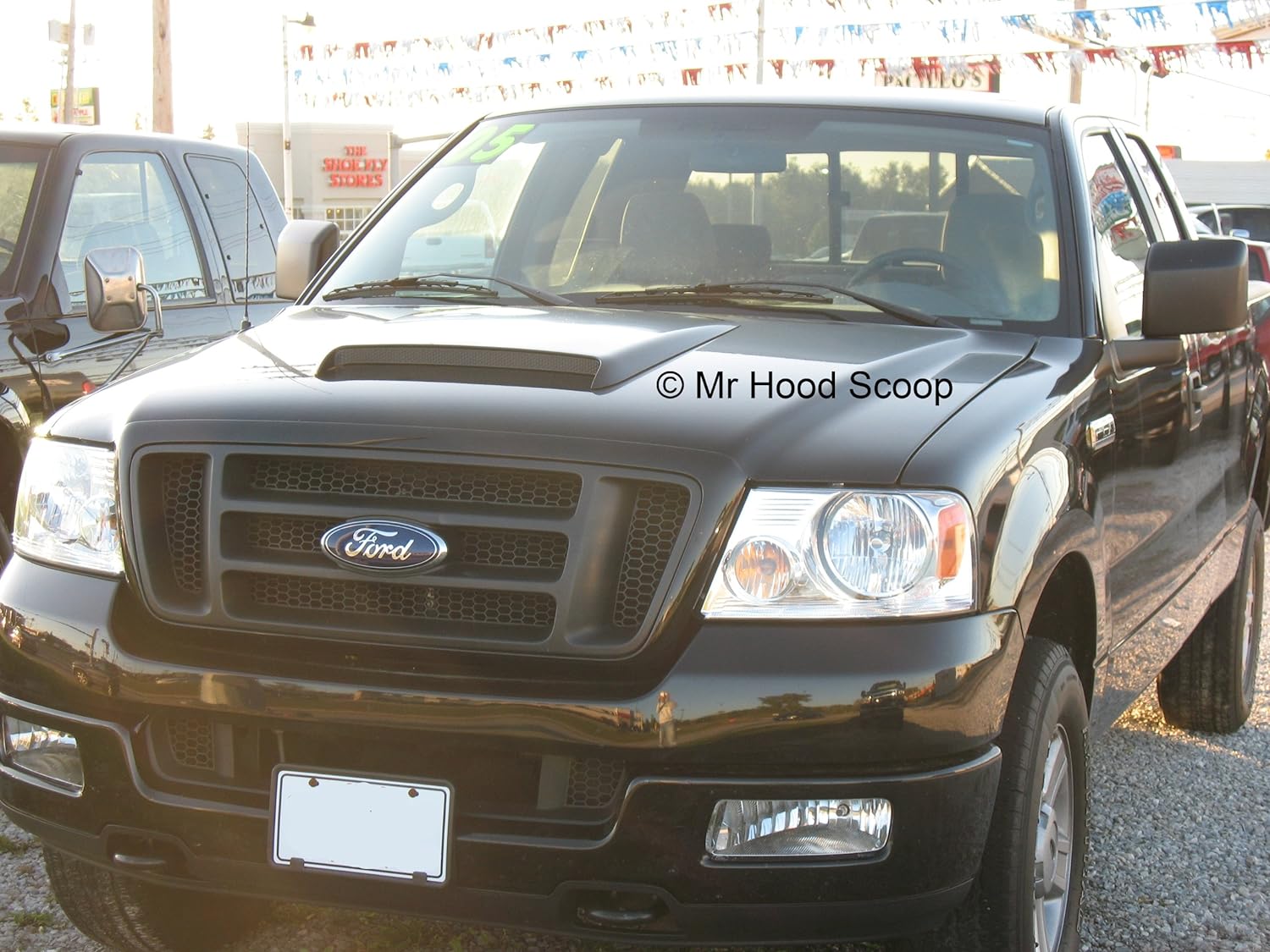 BRAND, CATEGORY, HOOD SCOOPS, XTREME AUTOSPORT, Unpainted Hood Scoop Compatible with 2004-2008 Ford F150 by MrHoodScoop HS009