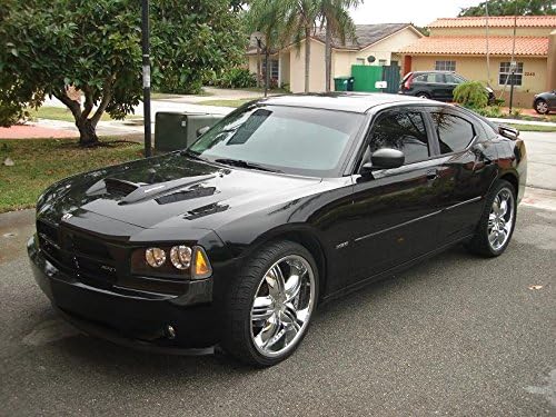 BRAND, CATEGORY, HOOD SCOOPS, XTREME AUTOSPORT, Unpainted Hood Scoop Compatible with 2006-2010 Dodge Charger SRT SRT8 HS0010