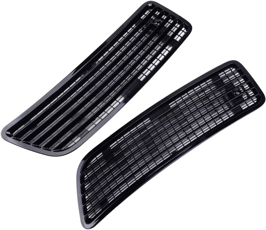 BELER, BRAND, CATEGORY, GRILLES, beler 1 Pair Left & Right Hood Bonnet Upper Grill Vent Trim Fit for Benz S320 S400 R350 W221 W251 2007-2013 2218800305 2218800205