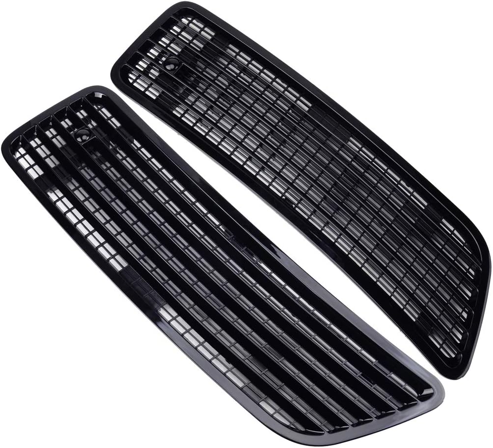 BELER, BRAND, CATEGORY, GRILLES, beler 1 Pair Left & Right Hood Bonnet Upper Grill Vent Trim Fit for Benz S320 S400 R350 W221 W251 2007-2013 2218800305 2218800205